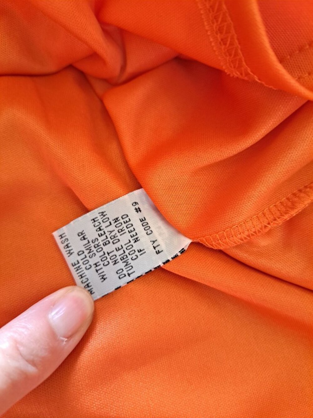 NWT 2XL Kings Road Orange Maxi Dress Ruffle Sleeves Smocked Waist Crochet Hem - Picture 16 of 16